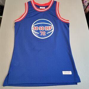So So Def Dupri 72 Basketball Jersey Sz Small Mitchell Ness 50th AOHH HipHop Rap